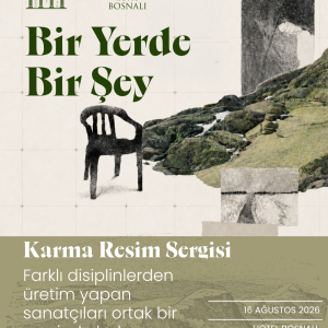 Bir Yerde Bir Şey | Karma Resim Sergisi