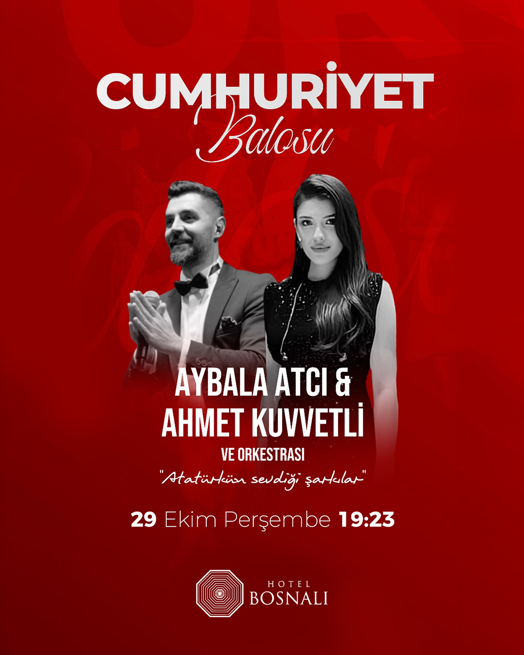 29 Ekim Perşembe 19:23 Cumhuriyet Balosu